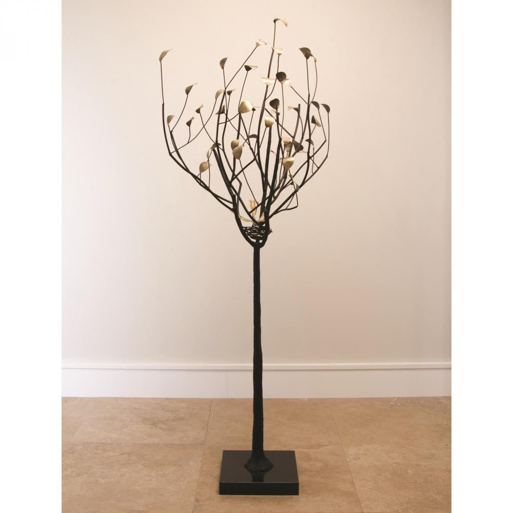 Global Views Tree Statuary Bronze, Brass Sculpture