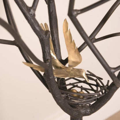 Global Views Tree Statuary Bronze, Brass Sculpture