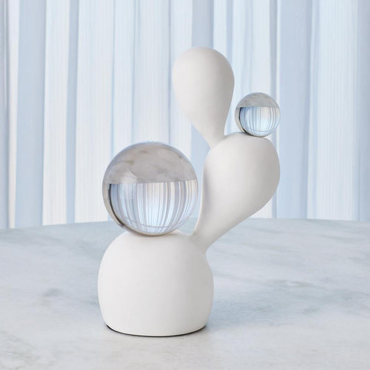 Triple Meringue Sculpture with 2 Spheres