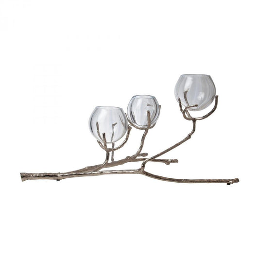 Global Views Twig 3 Nickel Vase Holder
