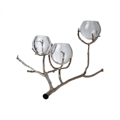 Global Views Twig 3 Nickel Vase Holder