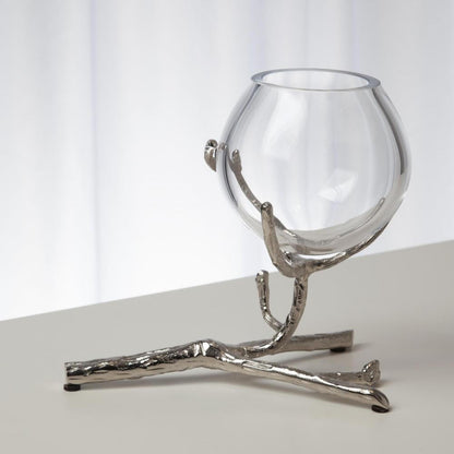 Global Views Twig Nickel Vase Holder