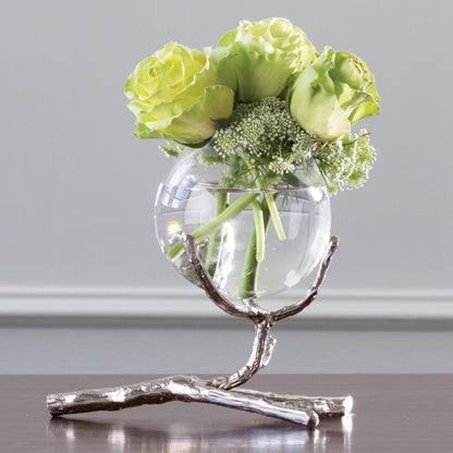 Global Views Twig Nickel Vase Holder