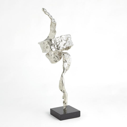 Global Views Twist Nickel Sculpture