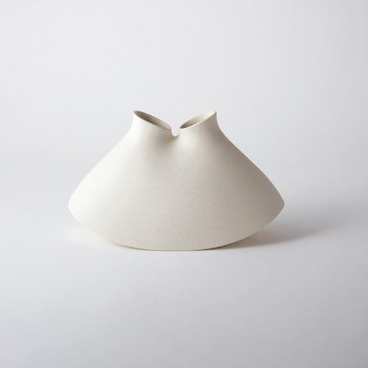 Global Views Under the Sea Large Rustic White Vessel