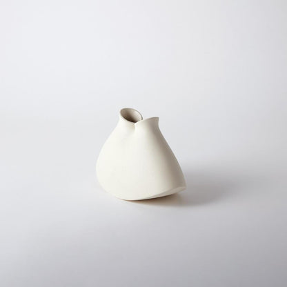 Global Views Under the Sea Small Rustic White Vessel