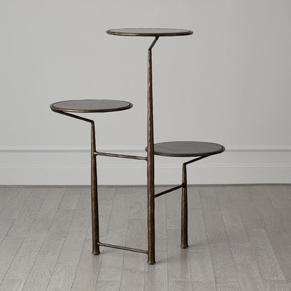 Global Views Unity Pedestal with Black Marble