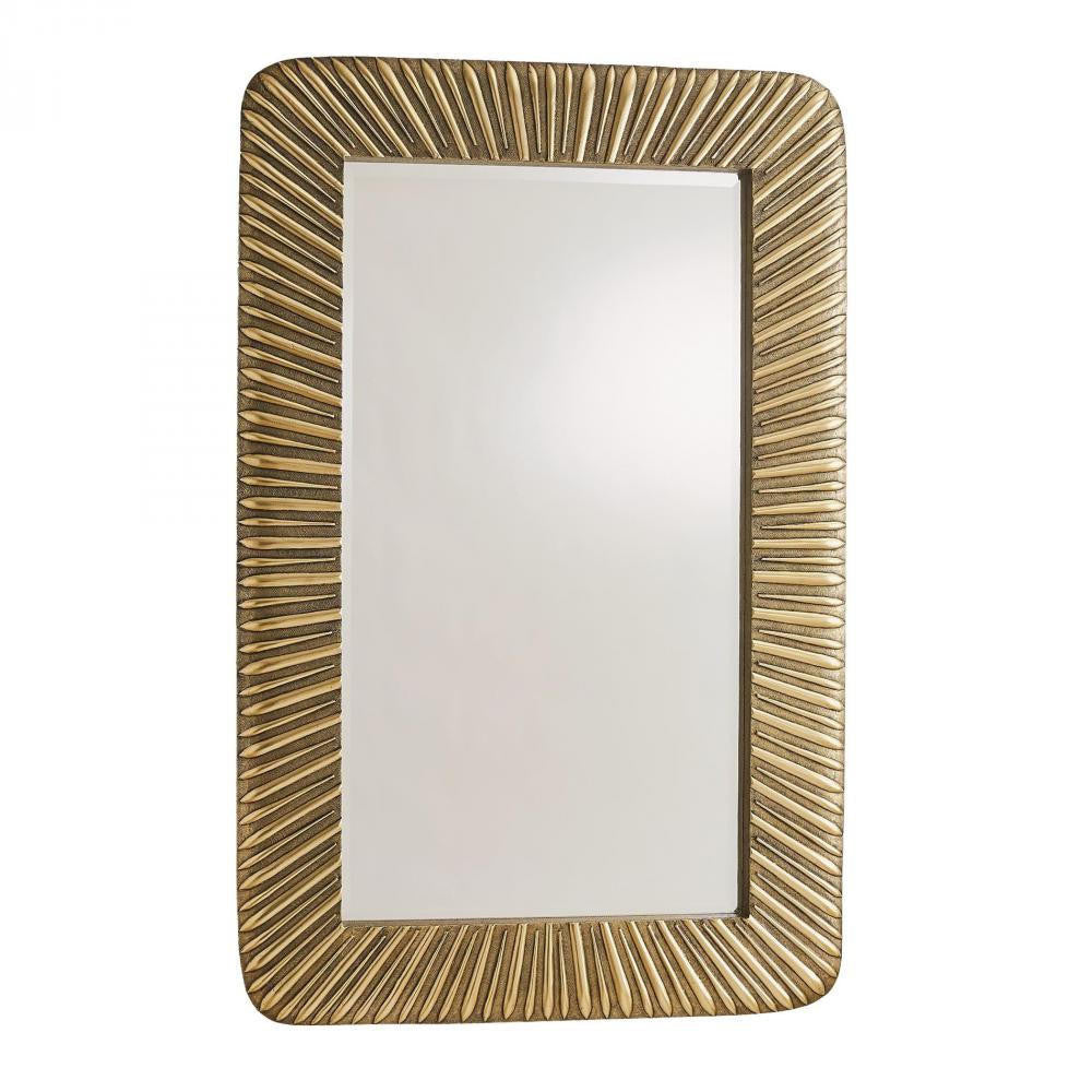 Global Views Valencia Antique Brass Mirror