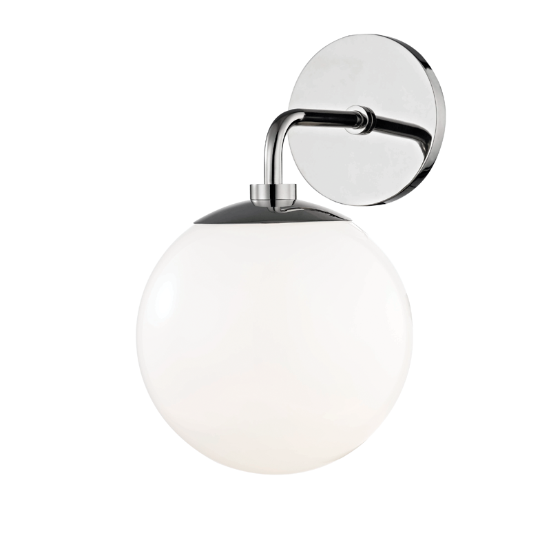 Mitzi by Hudson Valley Lighting Stella Wall Sconce Polished Nickel