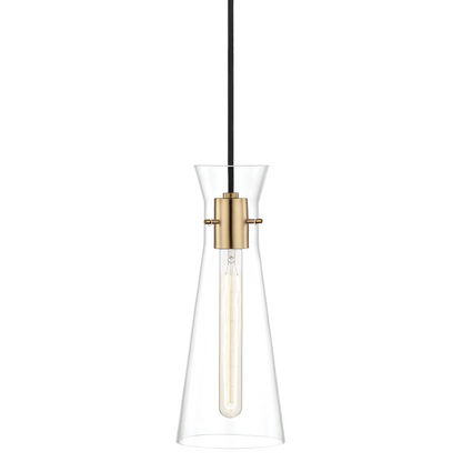 Mitzi by Hudson Valley Lighting Anya Pendant Aged Brass