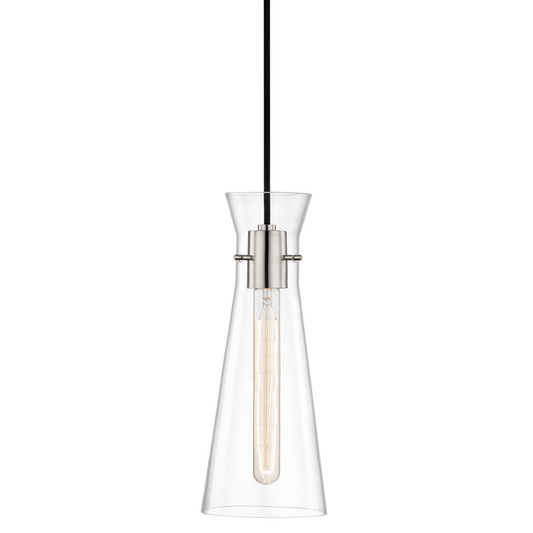 Mitzi by Hudson Valley Lighting Anya Pendant Polished Nickel