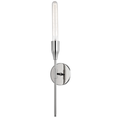 Mitzi by Hudson Valley Lighting Tara Wall Sconce Polished Nickel