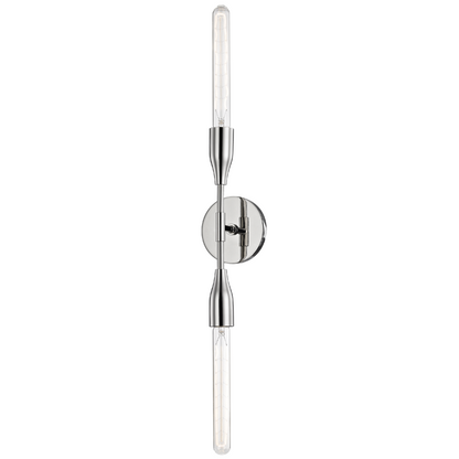 Mitzi by Hudson Valley Lighting Tara Wall Sconce Polished Nickel