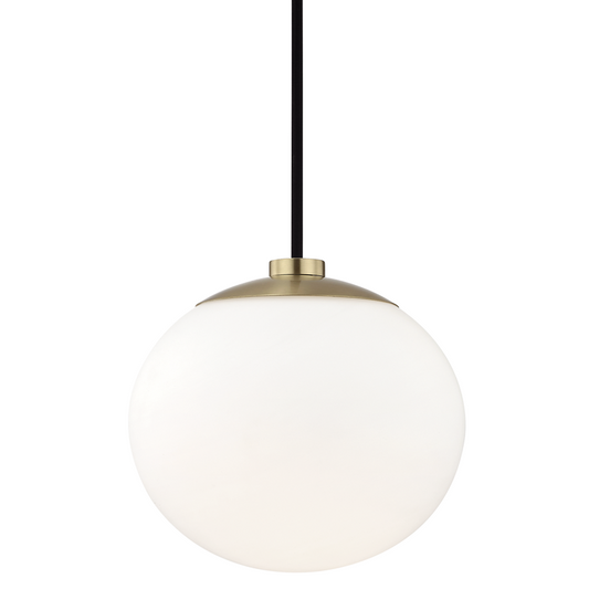 Mitzi by Hudson Valley Lighting Estee Pendant Aged Brass