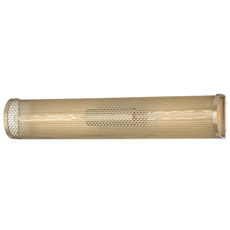 Mitzi by Hudson Valley Lighting Britt Wall Sconce Brass, Antique Brass, Aged Brass
