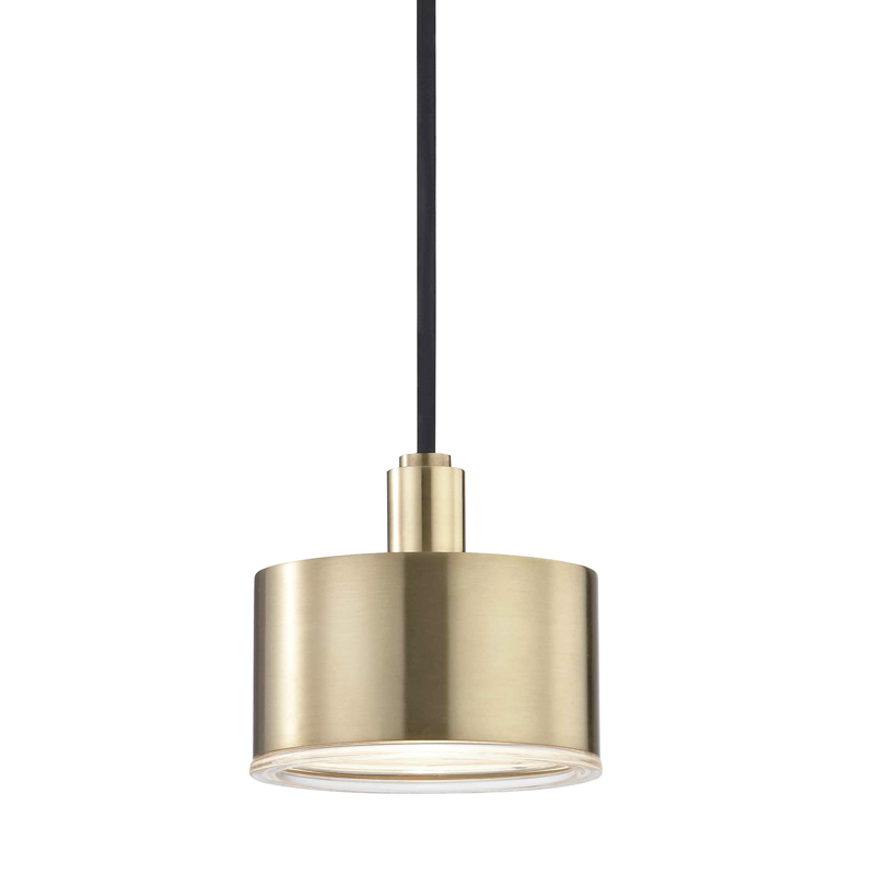 Mitzi by Hudson Valley Lighting Nora Pendant Aged Brass