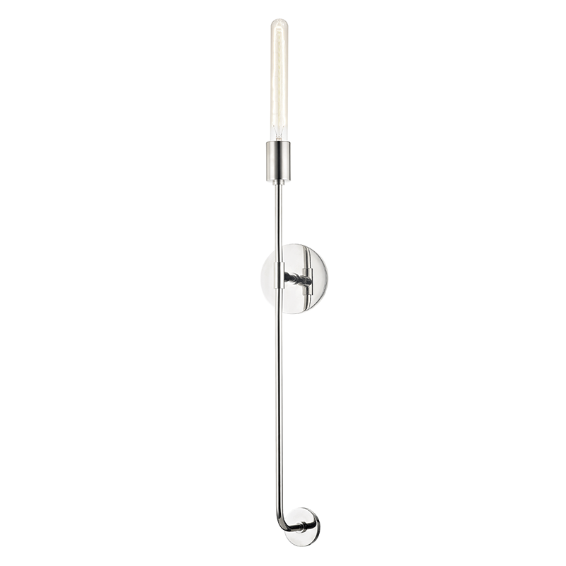 Mitzi by Hudson Valley Lighting Dylan Wall Sconce Polished Nickel