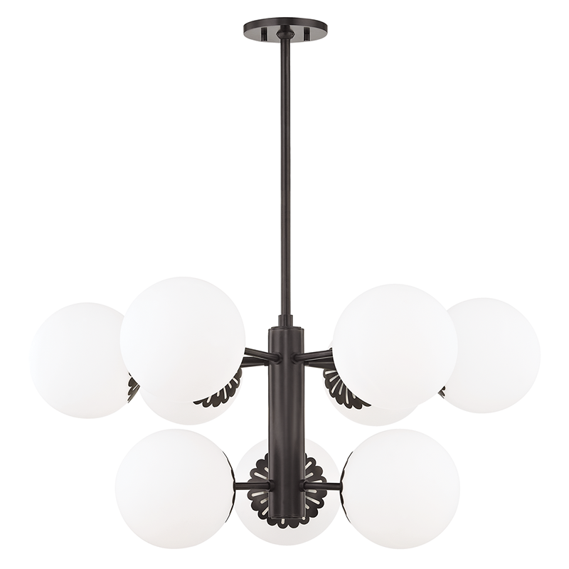 Mitzi by Hudson Valley Lighting Paige Chandelier Bronze, Olde Bronze