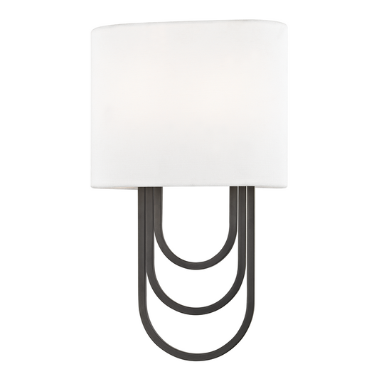 Mitzi by Hudson Valley Lighting Farah Wall Sconce Bronze, Olde Bronze