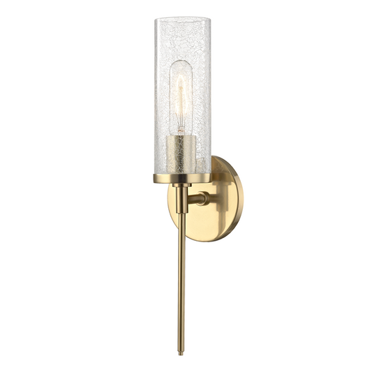 Mitzi by Hudson Valley Lighting Olivia Wall Sconce Aged Brass