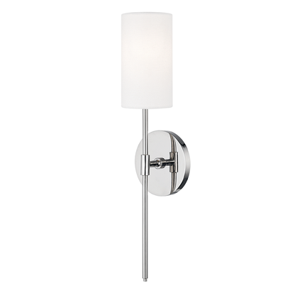 Mitzi by Hudson Valley Lighting Olivia Wall Sconce Polished Nickel