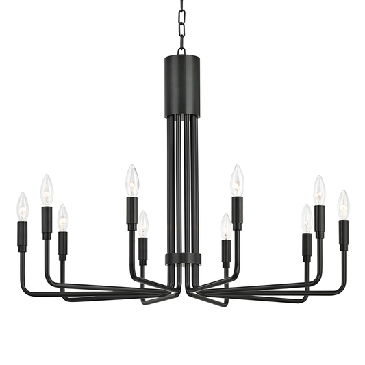 Mitzi by Hudson Valley Lighting Brigitte Large Pendant Bronze, Olde Bronze