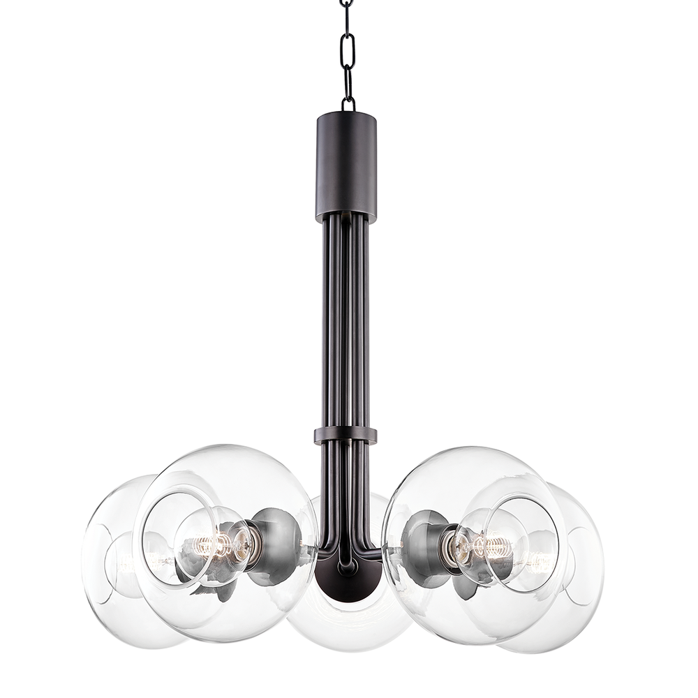 Mitzi by Hudson Valley Lighting Margot Chandelier Bronze, Black, Olde Bronze