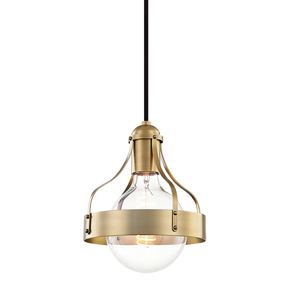 Mitzi by Hudson Valley Lighting Violet Pendant Bronze, Black, Olde Bronze