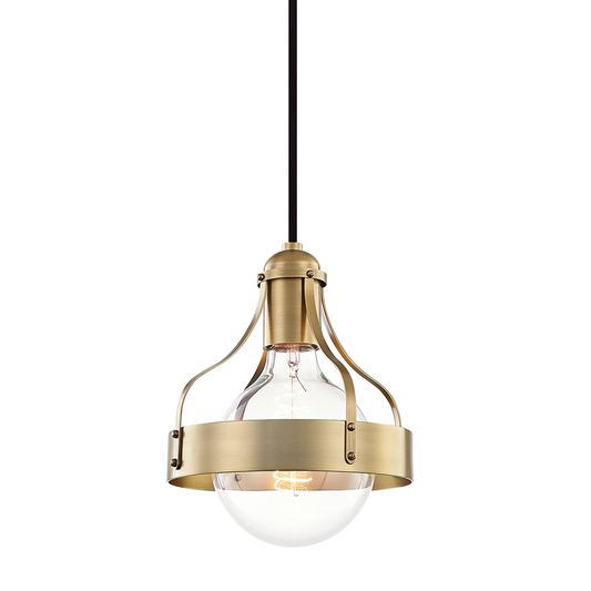 Mitzi by Hudson Valley Lighting Violet Pendant Bronze, Black, Olde Bronze