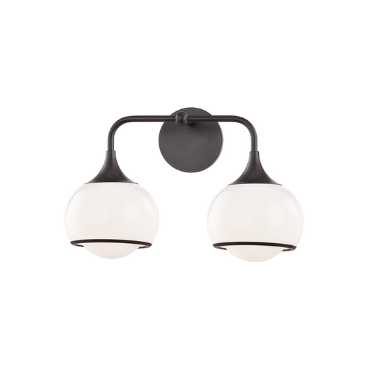 Mitzi by Hudson Valley Lighting Reese Wall Sconce Olde Bronze