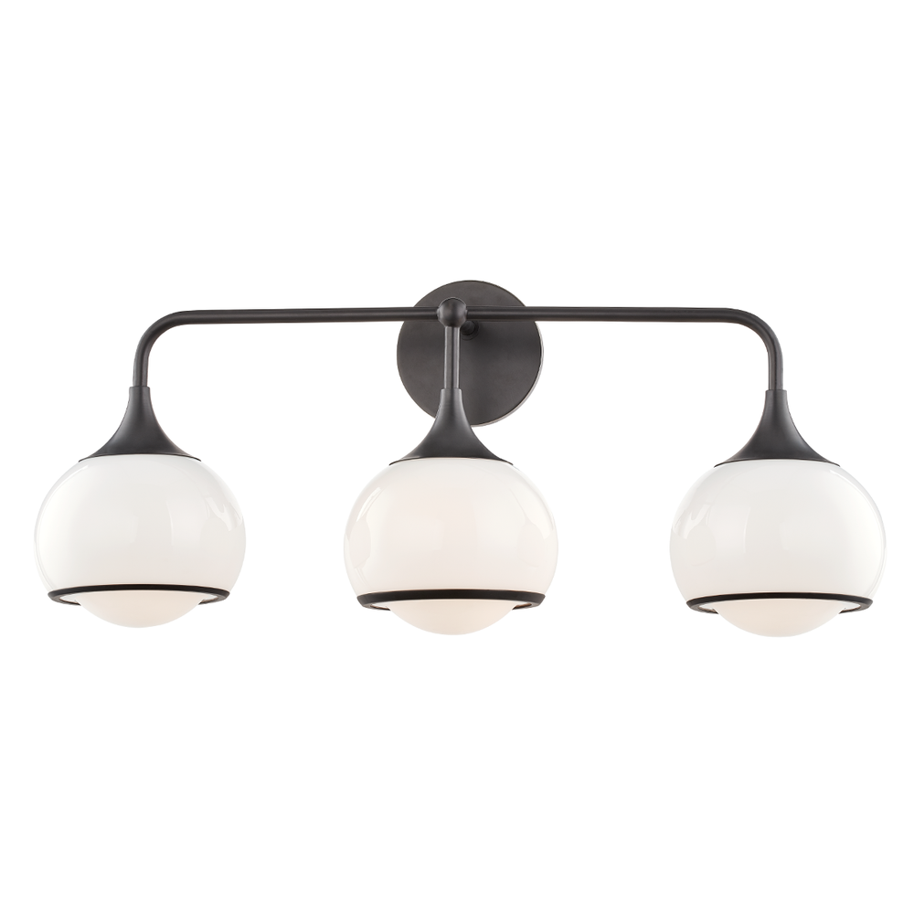 Mitzi by Hudson Valley Lighting Reese Wall Sconce Olde Bronze