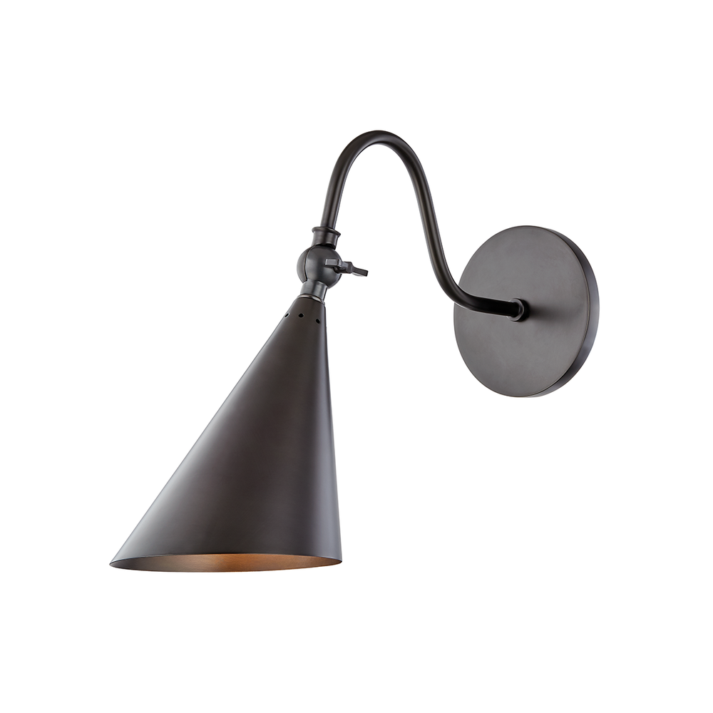 Mitzi by Hudson Valley Lighting Lupe Wall Sconce Olde Bronze