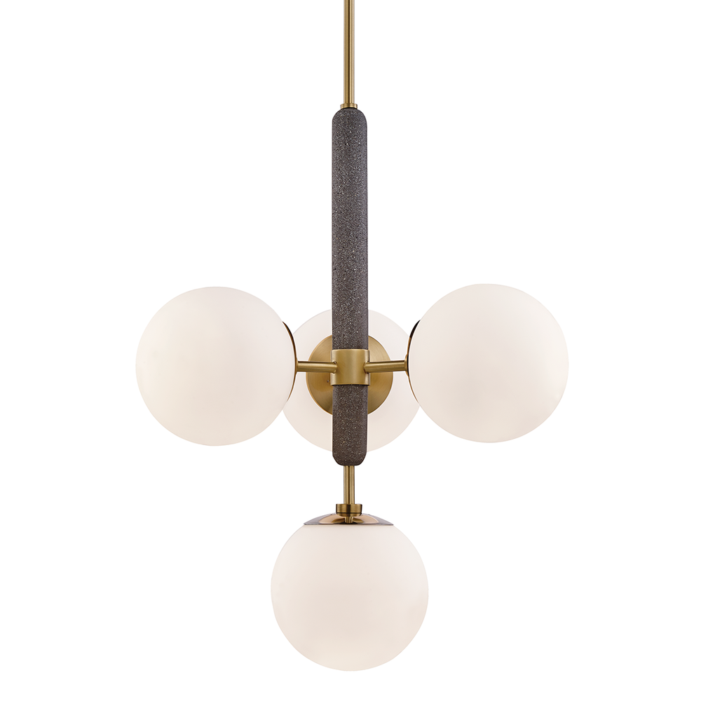 Mitzi by Hudson Valley Lighting Brielle Pendant Brass, Antique Brass, Aged Brass
