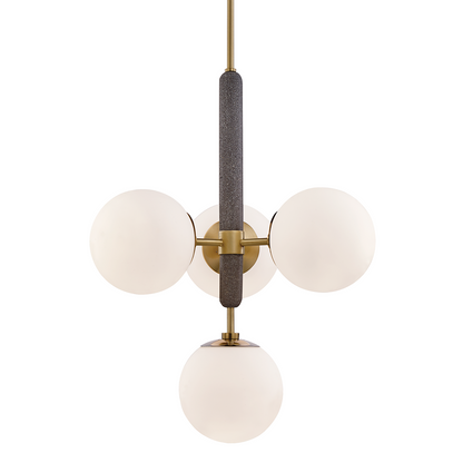 Mitzi by Hudson Valley Lighting Brielle Pendant Brass, Antique Brass, Aged Brass