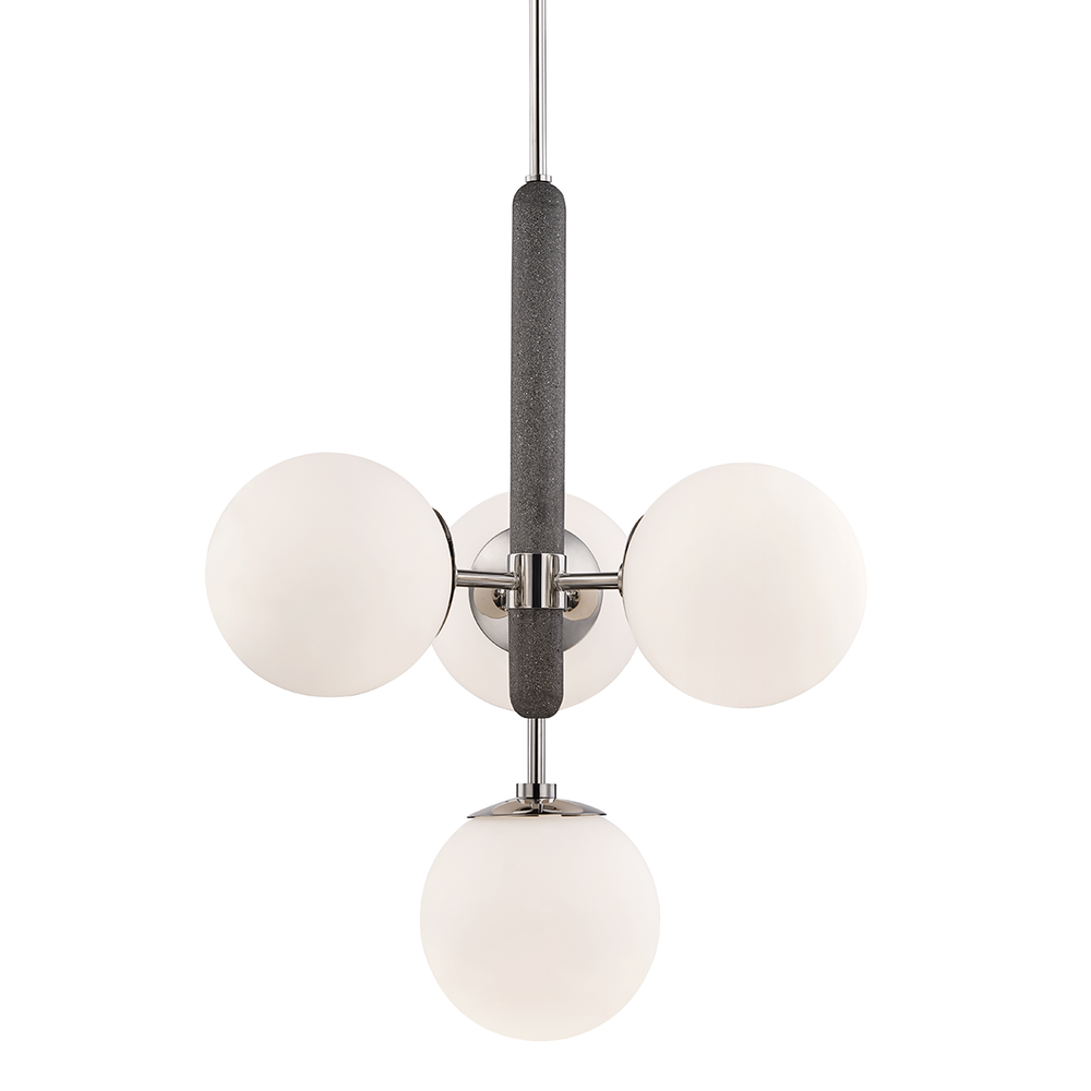 Mitzi by Hudson Valley Lighting Brielle Pendant Nickel, Polished Nickel