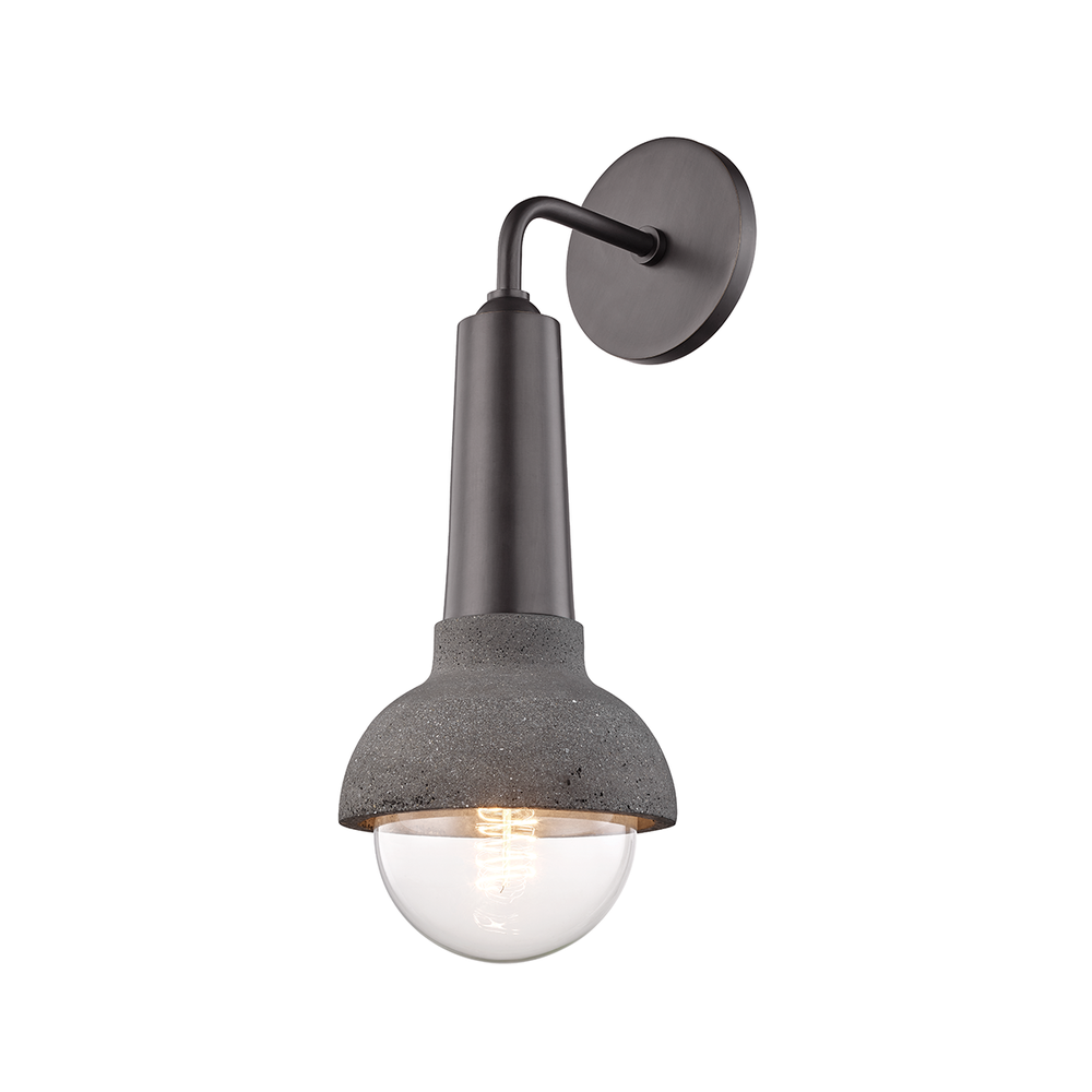 Mitzi by Hudson Valley Lighting Macy Wall Sconce Bronze, Black, Olde Bronze
