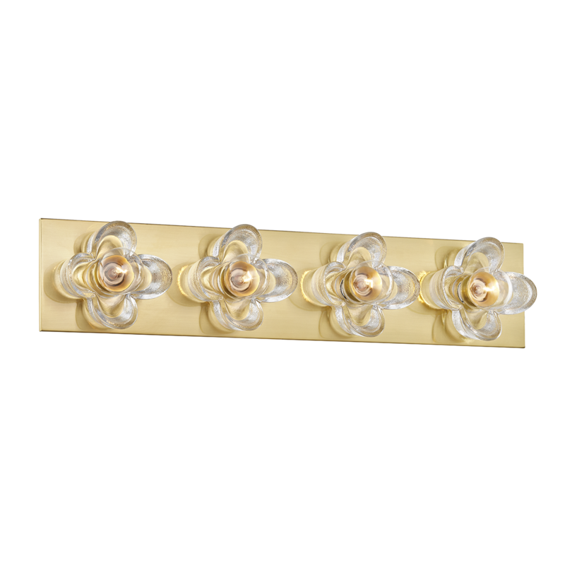 Mitzi by Hudson Valley Lighting Shea Bath Bracket Antique Brass, Aged Brass
