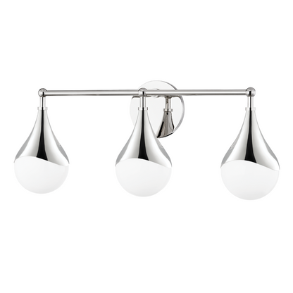 Mitzi by Hudson Valley Lighting Ariana Bath Bracket Nickel, Polished Nickel