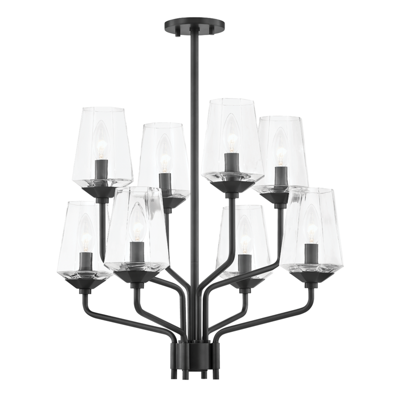Mitzi by Hudson Valley Lighting Kayla Chandelier Bronze, Olde Bronze