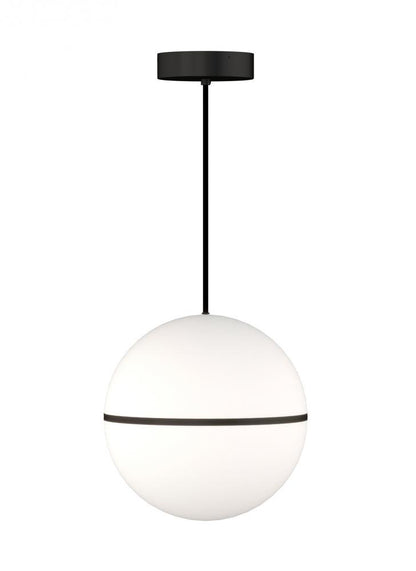 Visual Comfort Modern Hanea Grande Pendant Black, Nightshade Black
