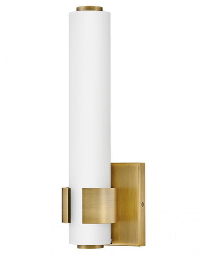 Hinkley Aiden Small LED Sconce Lacquered Brass
