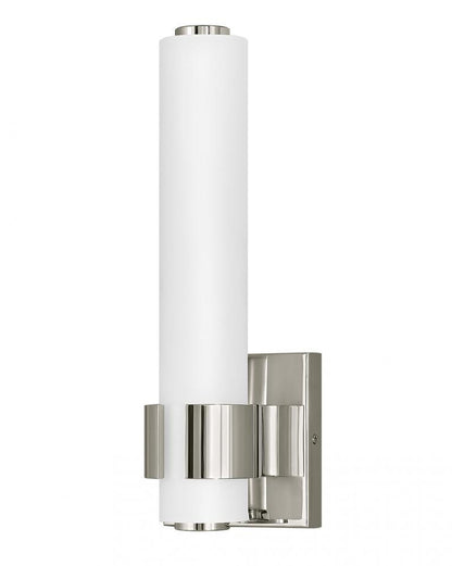 Hinkley Aiden Small LED Sconce Polished Nickel