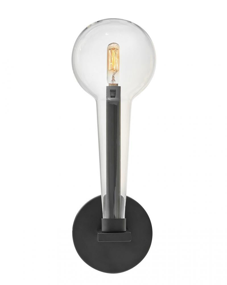 Hinkley Alchemy Bathroom Wall Sconce Black