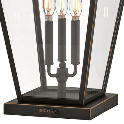 Hinkley Alford Place Large Pier Mount Lantern Oil Rubbed Bronze