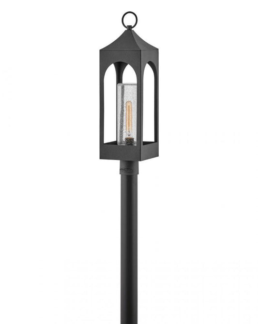 Hinkley Amina Post Mount Lantern Distressed Zinc