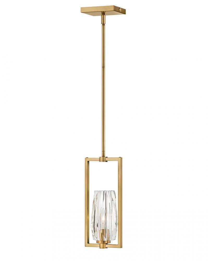 Hinkley Ana Up Pendant Brass, Steel, Heritage Brass