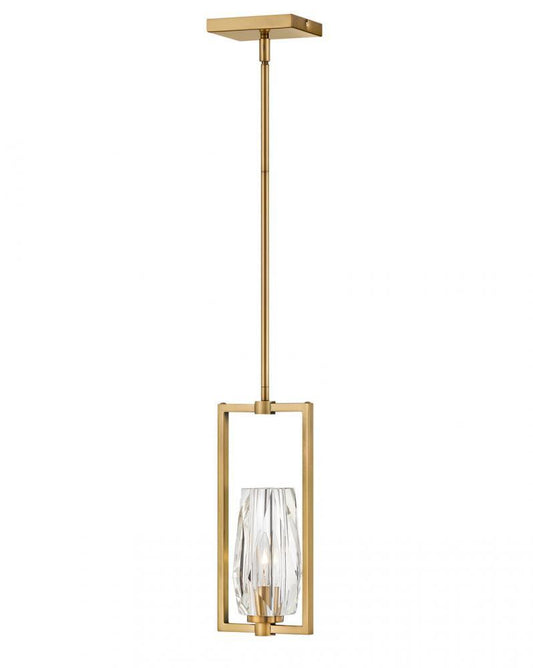 Hinkley Ana Up Pendant Brass, Steel, Heritage Brass