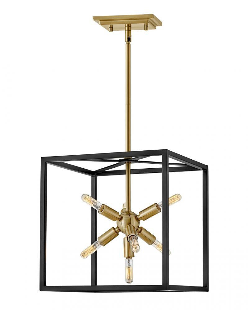 Hinkley Aros Pendant Steel, Black