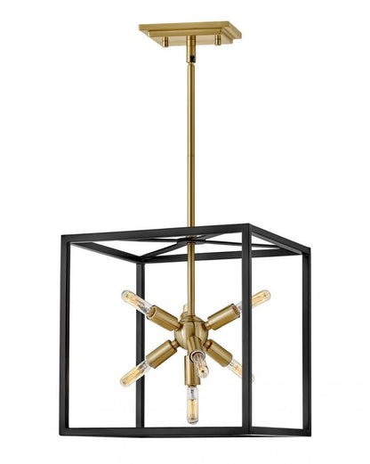 Hinkley Aros Pendant Steel, Black