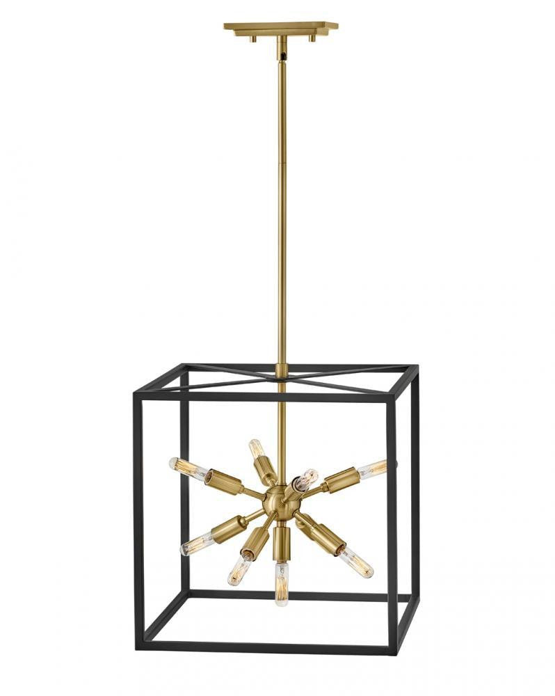 Hinkley Aros Pendant Steel, Black
